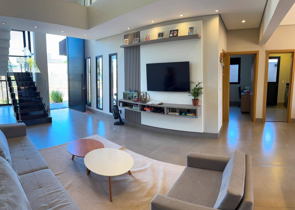 Casa de condomínio à venda com 3 quartos, 226m² - Vivendas da Mata,Ribeirão Preto